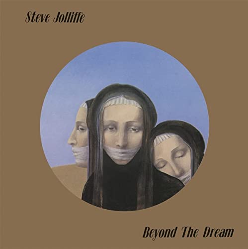 CD cover: three veiled women in a blue circle on brown.