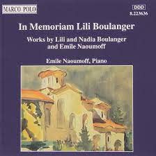 CD cover for Lili Boulanger memorial album featuring a building.