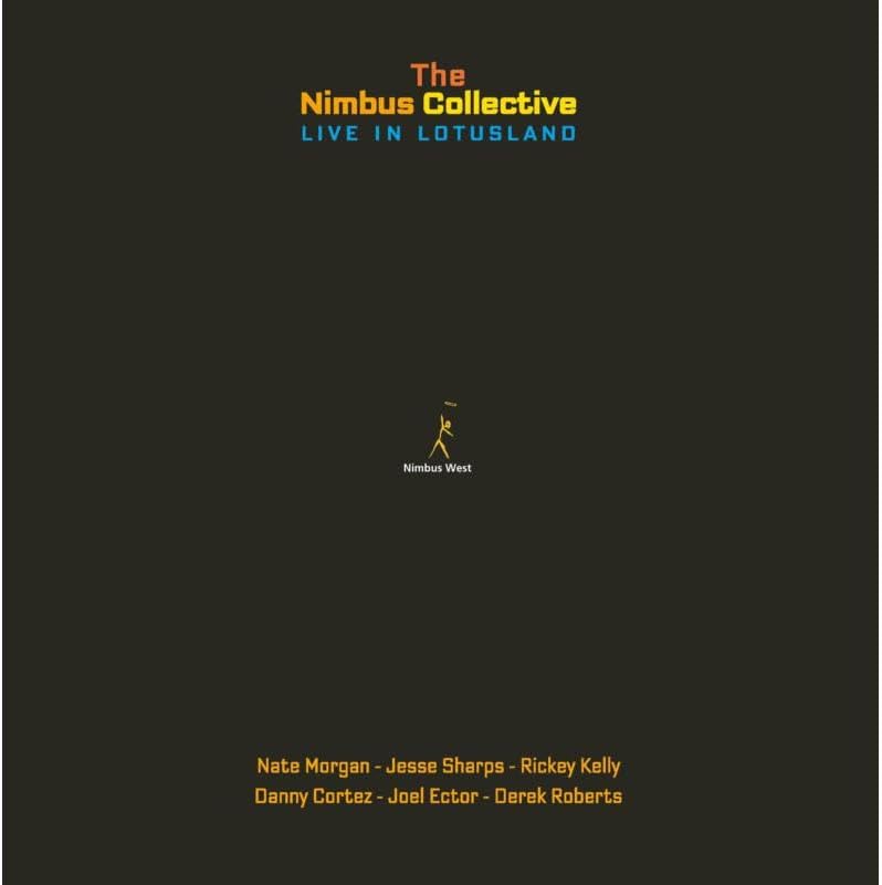 Dark album cover with band name, title, and a small figure illustration.