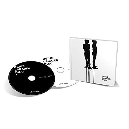 CDSHCD case and two discs featuring black and white silhouettes of two people.