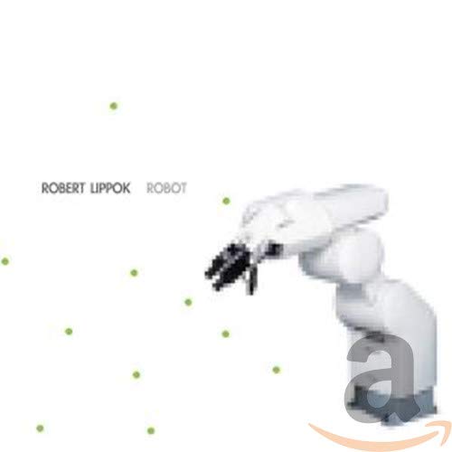 CD cover featuring a white robotic arm and scattered green dots.