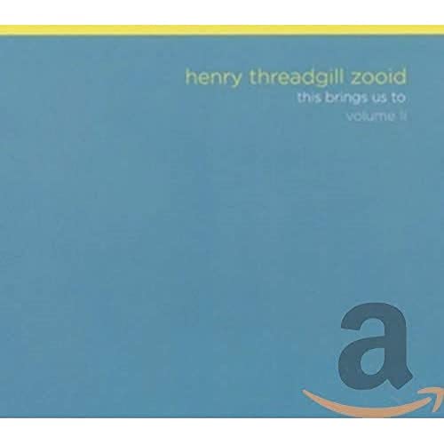 Blue CD cover for Henry Threadgill’s “This Brings Us To Vol.2” album.