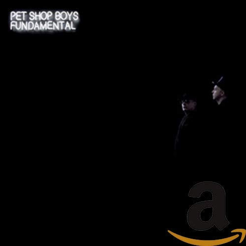 Pet Shop Boys album cover, “Fundamental”, two figures in dark clothing.