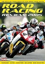 The image shows a DVD cover featuring motorcyclists racing. The alt text is: "Motorcyclists in racing gear on a track, DVD cover."