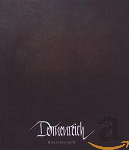 Dark album cover for Dornenreich’s “Nachtreisen” CD with ornate lettering.