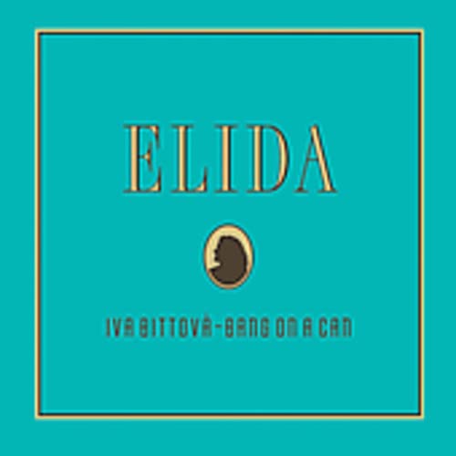 Teal CD cover with gold text "ELIDA" and a profile silhouette.