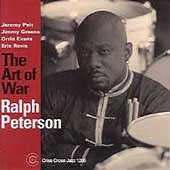 CD cover featuring drummer Ralph Peterson’s portrait and album title.