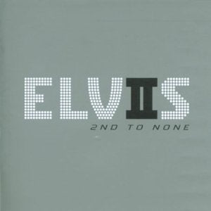 CD cover for Elvis Presley’s “2nd To None” with pixelated text.