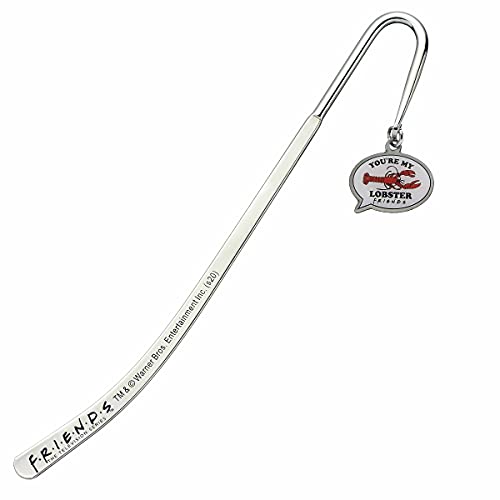 The Carat Shop Friends Tv Show You're My Lobster Bookmark Ftbm013, Silver