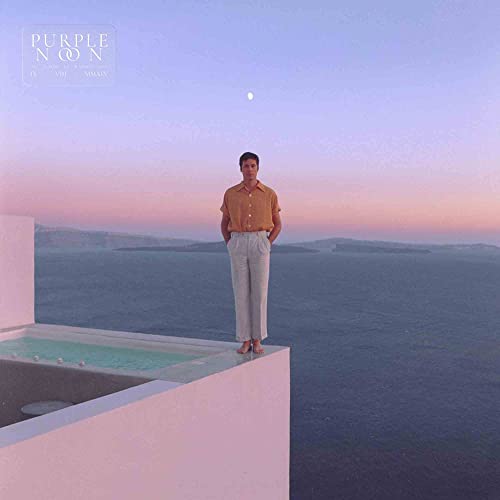 CD cover for Washed Out’s “Purple Noon” featuring a man by a pool.