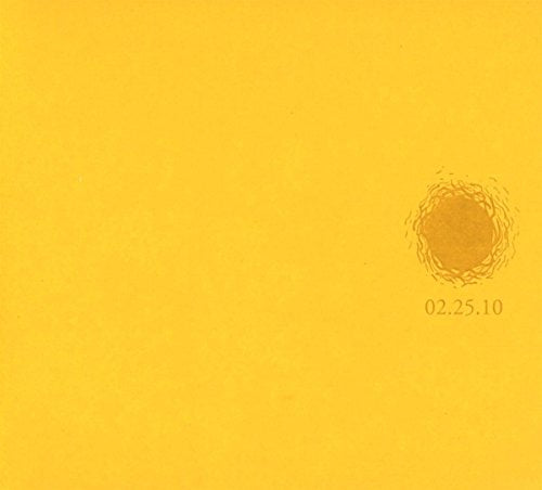 Yellow CD cover with a circular design and date "02.25.10".