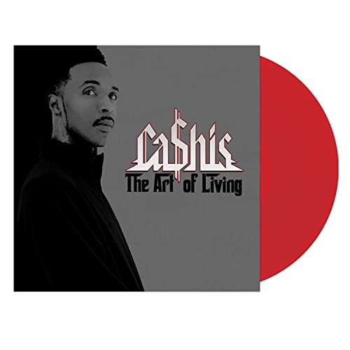 Vinyl record of Cashis’ “The Art of Living” with red disc.