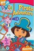 "Dora the Explorer DVD cover featuring Dora and Boots on a pirate ship."