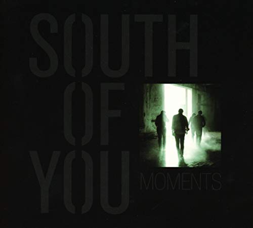 CD cover for “South Of You - Moments” featuring figures walking toward light.