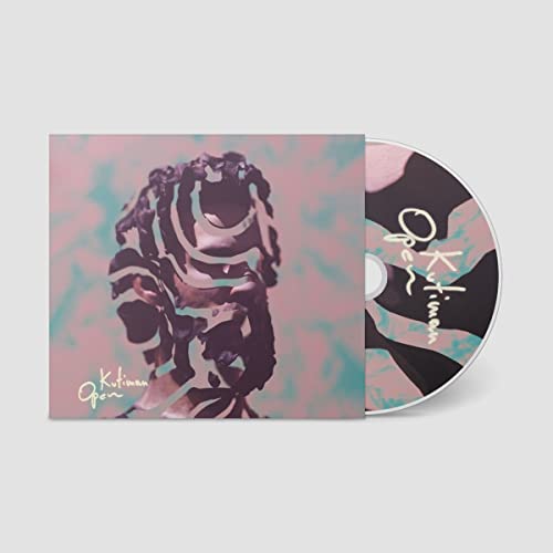 CD case and disc for Kutiman's "Open" album, with abstract portrait.
