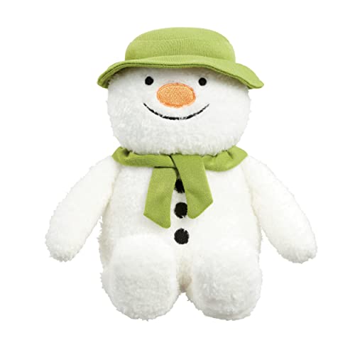 Rainbow Designs Official The Snowman - Musical Soft Toy For Newborn Baby, 20.5cm, SM2017