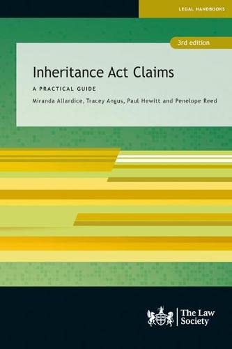 Inheritance Act Claims, 3rd edition