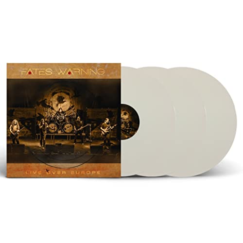 Fates Warning album cover and white vinyl record shown together.