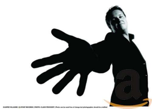 Kasper Villaume album cover featuring a man with outstretched hand shadow.