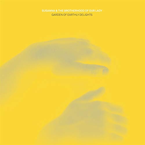Yellow album cover with a blurred image of a pale hand.