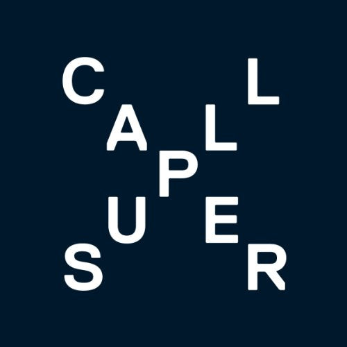 Dark navy background with white, stacked text reading "Call Super".
