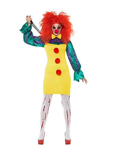 Smiffys Classic Horror Clown Lady Costume