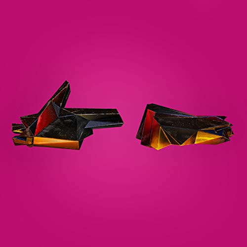 Run The Jewels album cover featuring two geometric, stylized hand gestures.