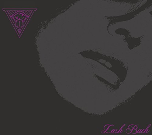 Dark album cover featuring a stylized face and pink triangle logo.