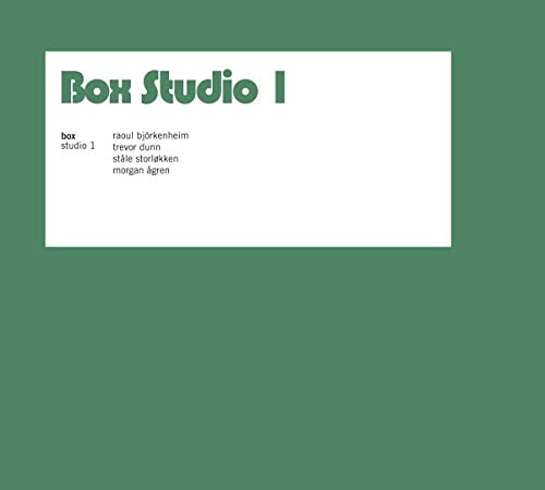 CD case for "Box - Studio 1" with green and white text.