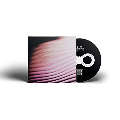 CD case and disc with abstract pink and white striped cover art.