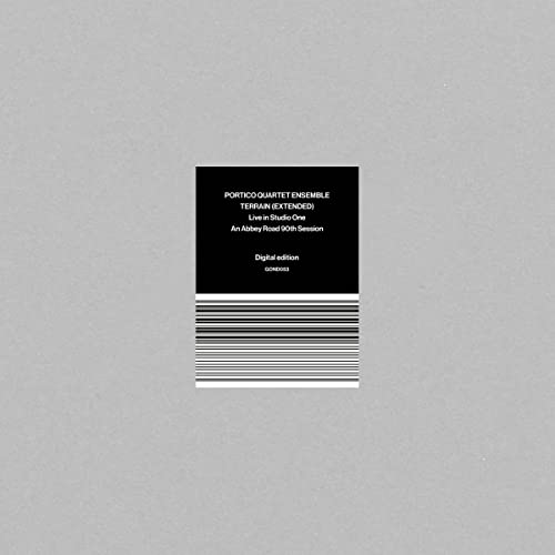 Black CD case with white text and barcode on a gray background.