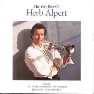 Herb Alpert album cover featuring the musician with a trumpet.