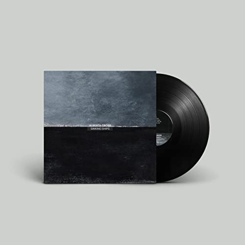 Alberta Cross “Sinking Ships” vinyl record with dark, textured cover.