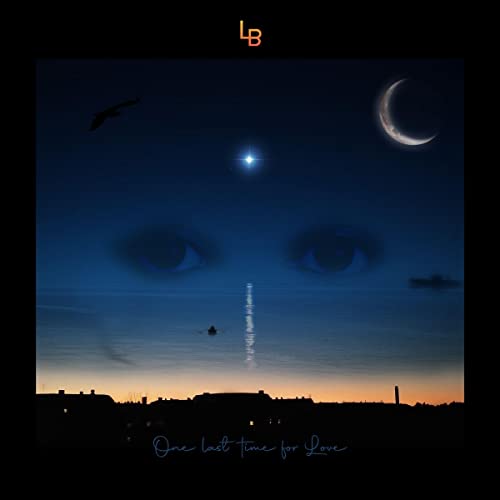 CD cover: night sky with eyes, crescent moon, and silhouetted landscape.