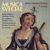 CD cover: portrait of a woman in 18th-century attire, text “Musica Sveciae”.