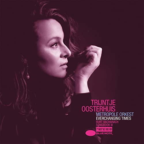 Album cover featuring a portrait of Trijntje Oosterhuis in pink lighting.