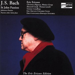 CD cover: profile of Ericson in a beret, dark blue background.