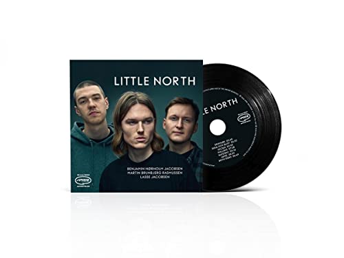 Little North vinyl record with cover featuring three young men.