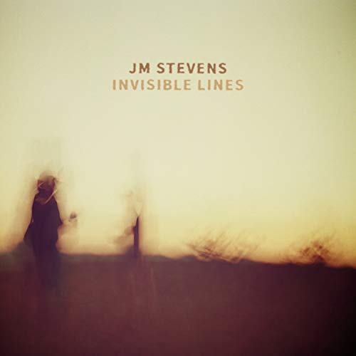 Album cover for JM Stevens’ “Invisible Lines” featuring a blurred figure.