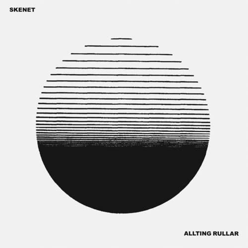 Skenet album cover: black and white abstract lines forming a semi-circle.
