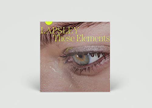 Lapsley’s “These Elements” EP vinyl cover featuring a close-up of an eye.