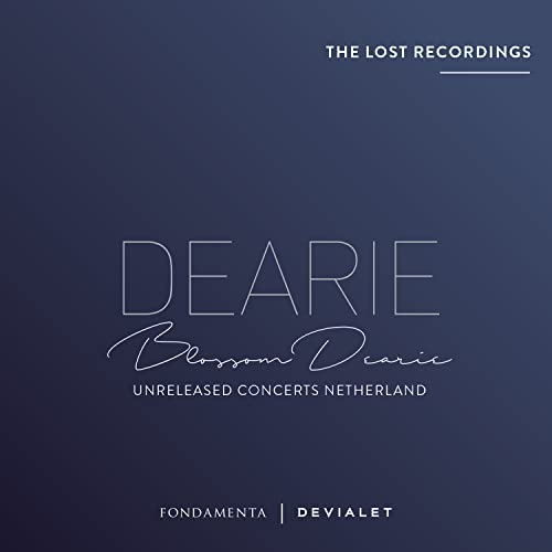 CD cover for Blossom Dearie’s “The Lost Sessions from the Netherlands.”