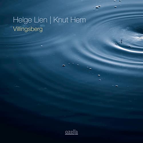CD cover for "Villingsberg" by Helge Lien & Knut Hem, water ripples.
