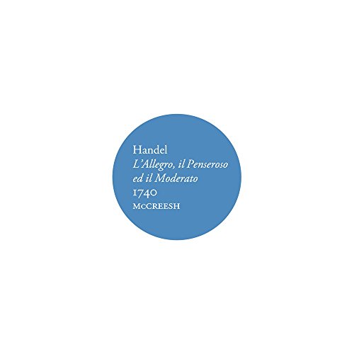 Blue circle with Handel’s “L’Allegro” title and “1740” text.