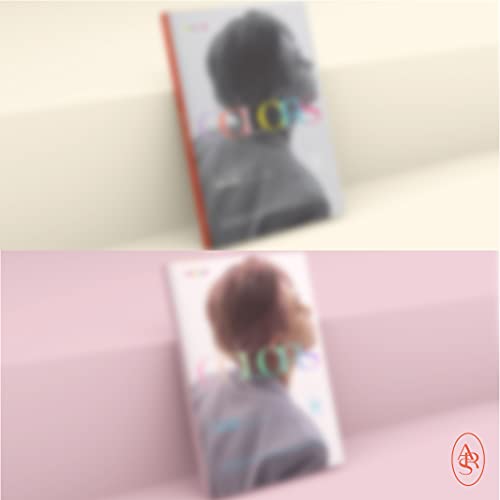 CD case for Youngjae’s “Colors From Ars” album, featuring a portrait.