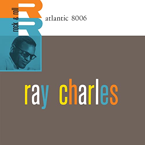 Album cover for Ray Charles, featuring a portrait and bold text.
