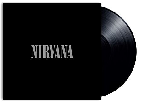 The image is a black square with "Nirvana" written in white text in the center.