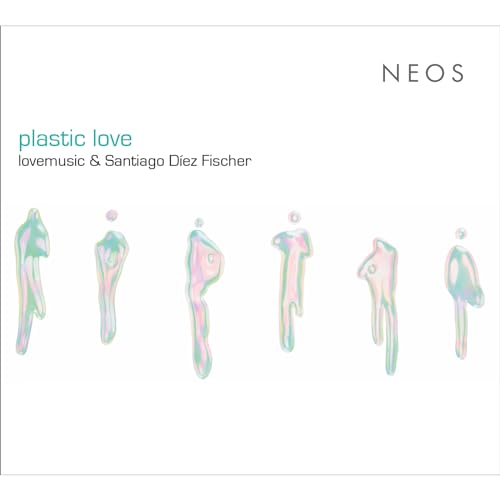 CD cover for "plastic love" by lovemusic & Santiago Diez Fischer.