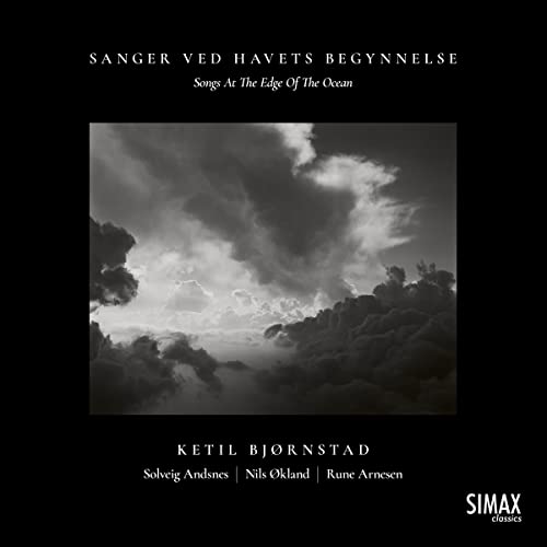 CD cover with stormy seascape and artist names: Solveig Andsnes, Ketil Bjornstad.