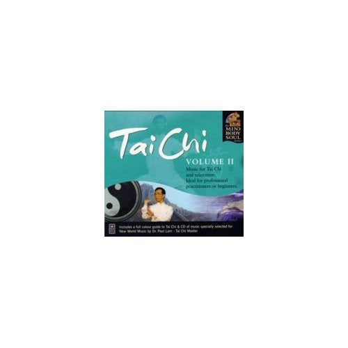 Tai Chi CD cover featuring a man in a white shirt practicing Tai Chi.